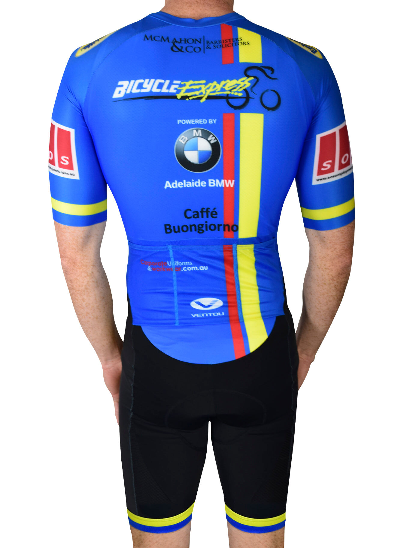 Ventou Custom Pro Open Front Cycling Speed Suits