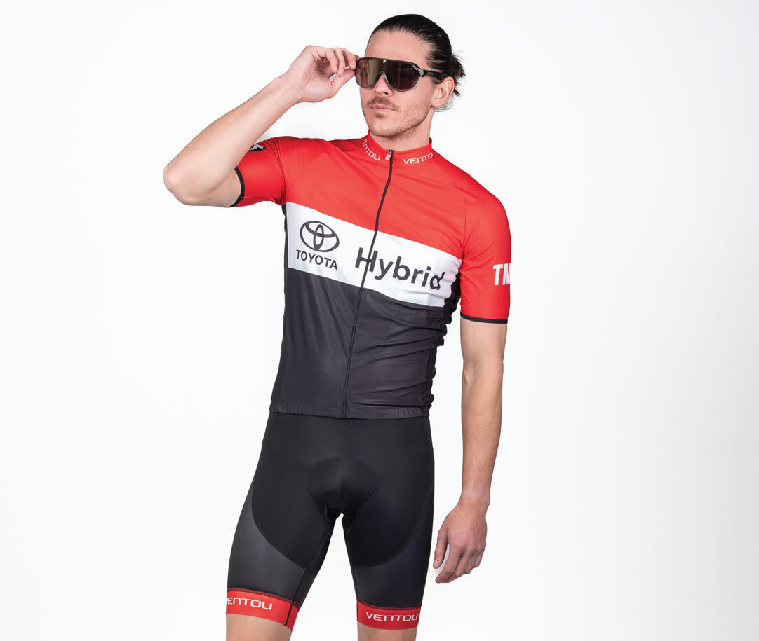 Ventou offer custom cycling wear for companies and teams, as well as