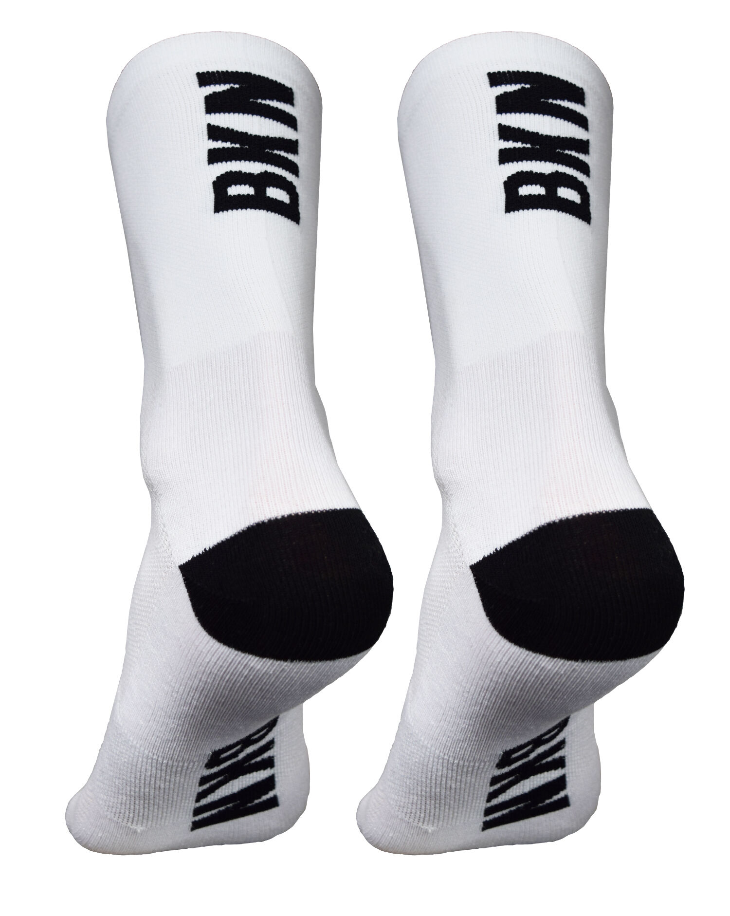 BKN Solid WHITE Socks