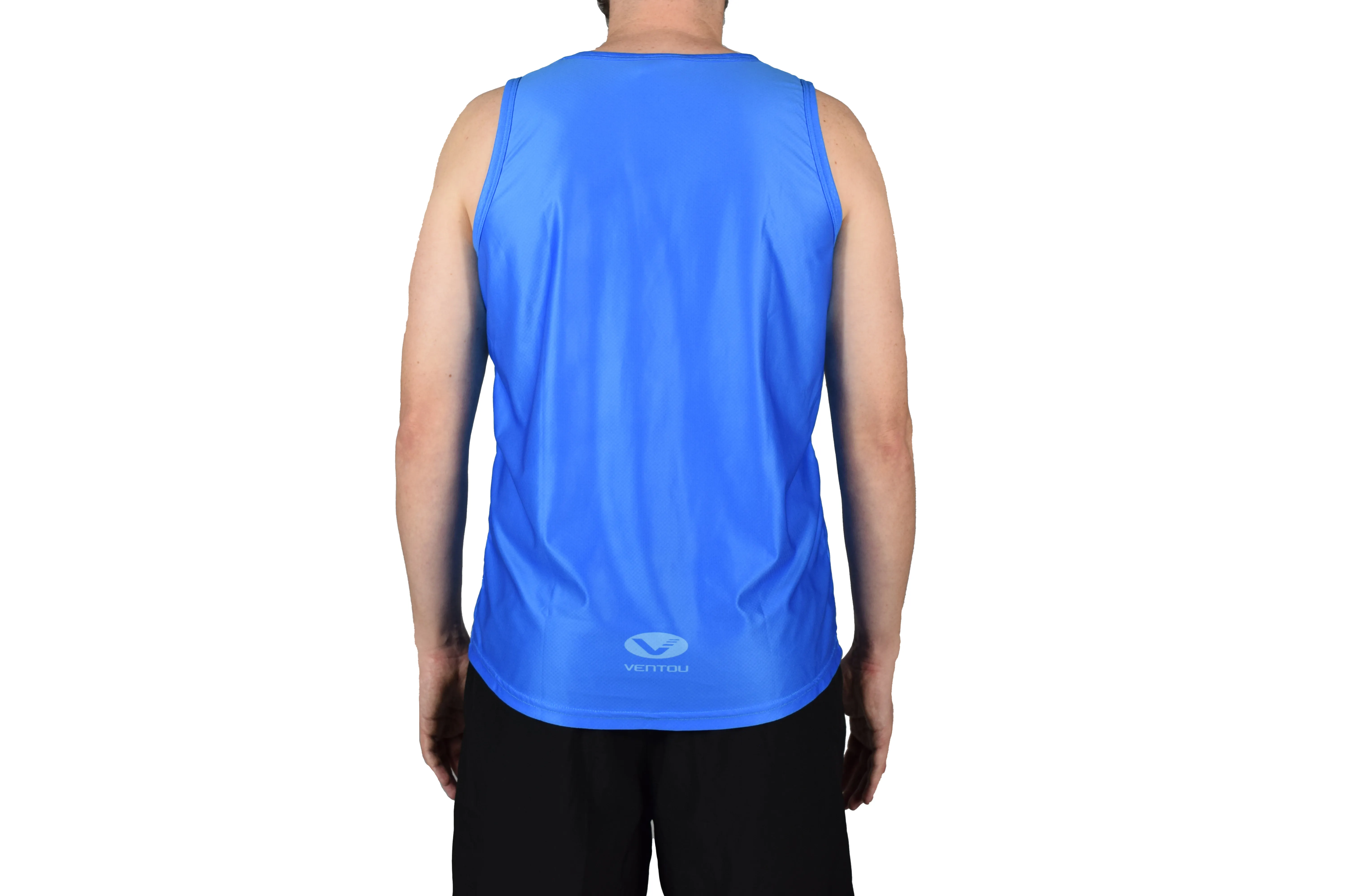 Blue Singlet back 2