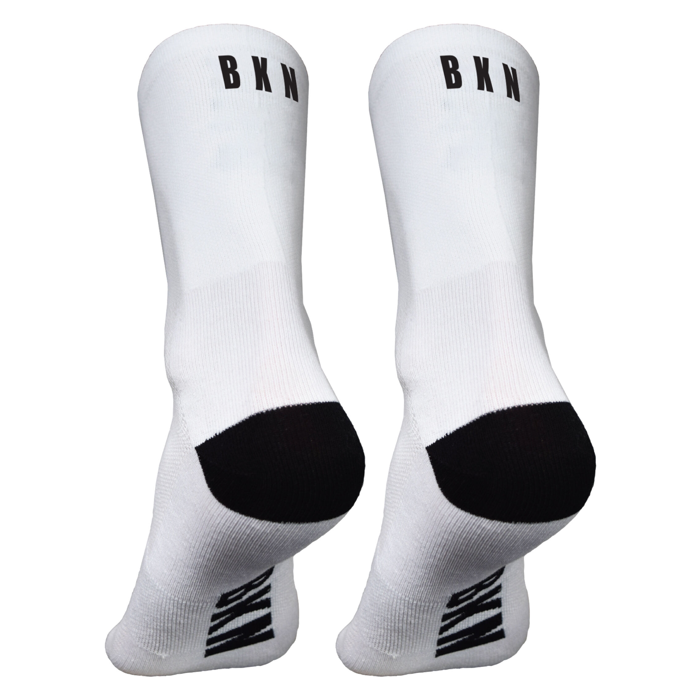 BKN-socks---White-with-small-cuff-logo-v2