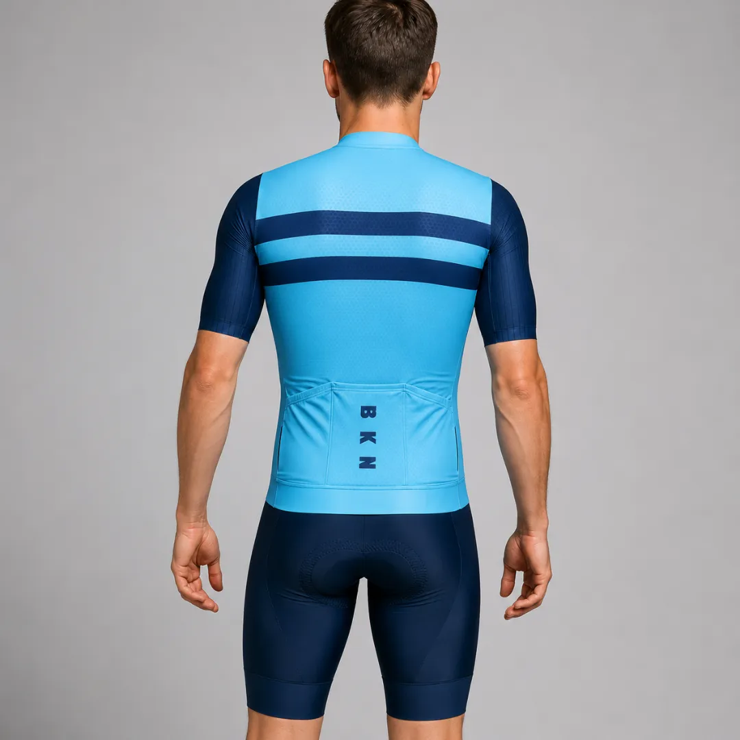 Custom Elite Aerodynamic Cycling Jersey - Elite Fit Breathable