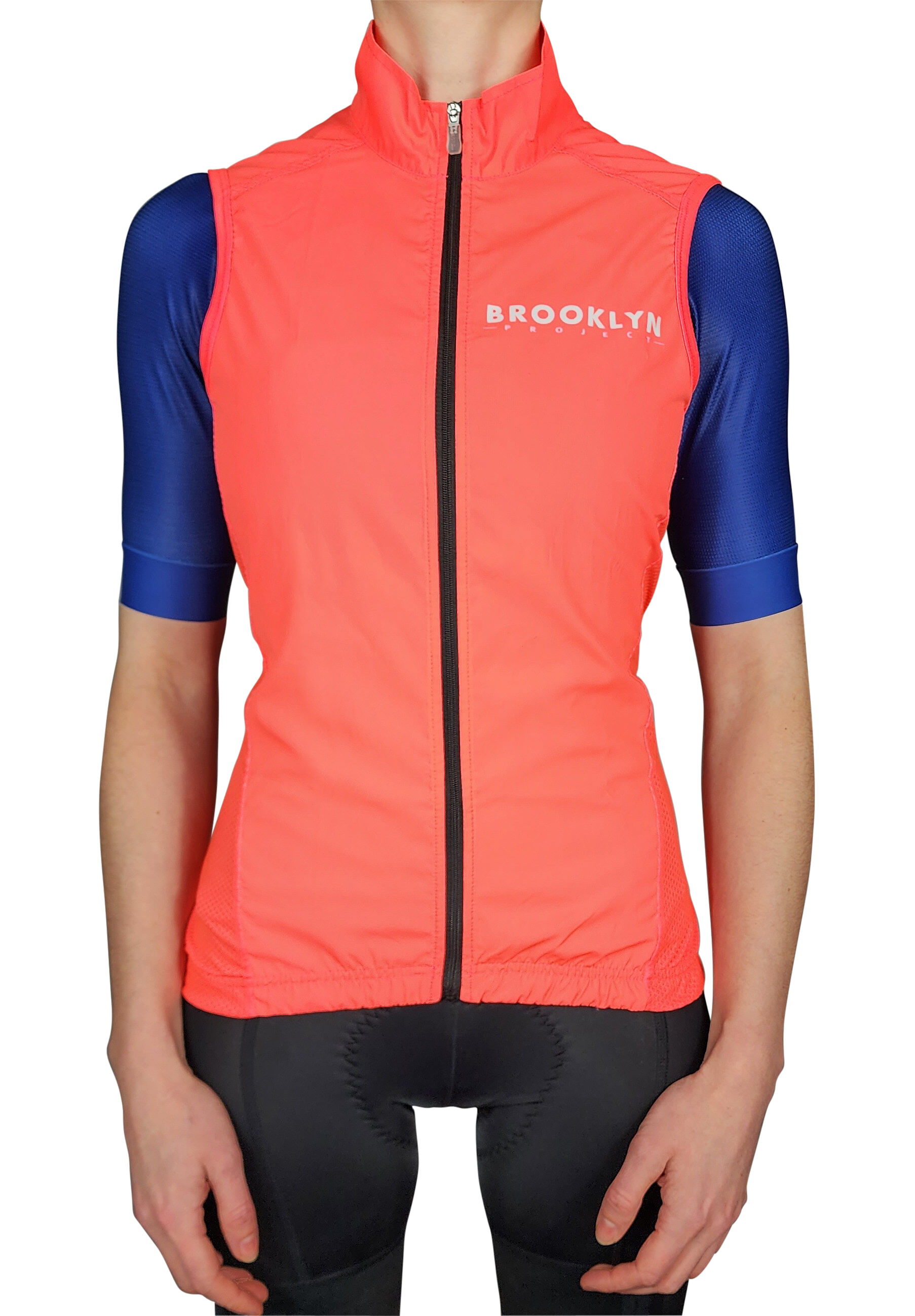 BKN WOMENS Orange Vest Front