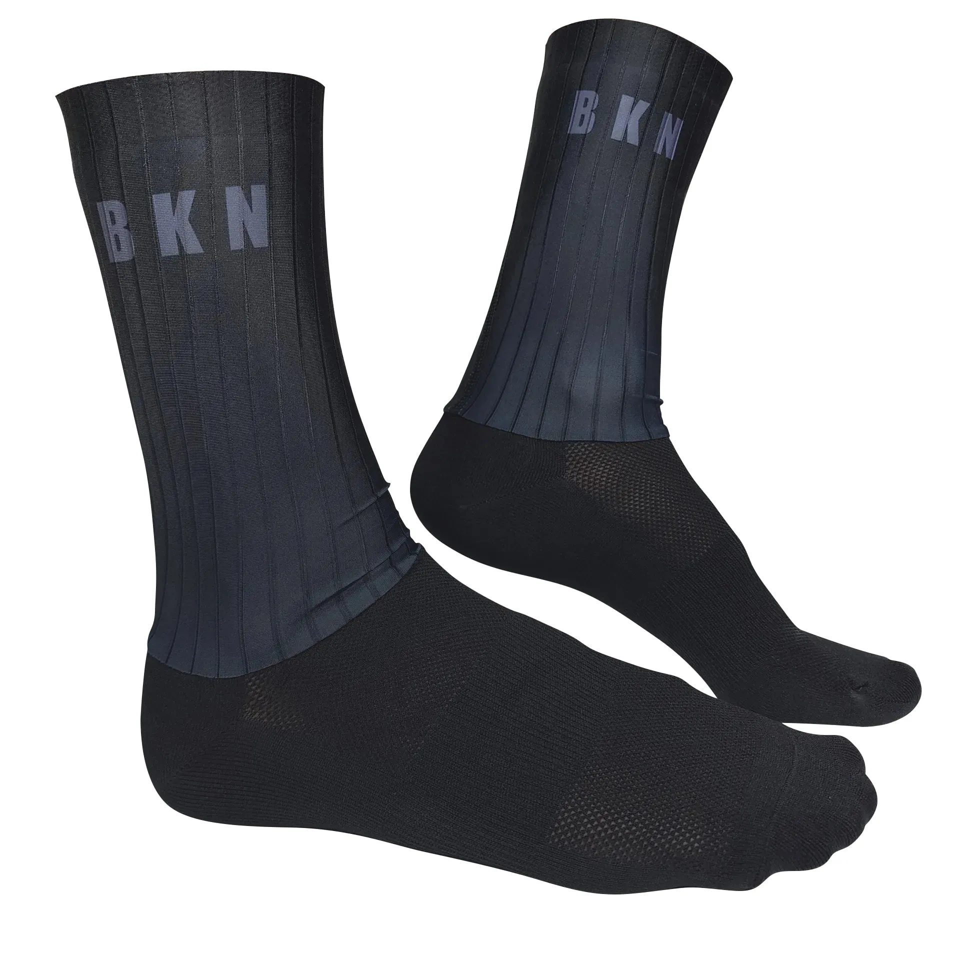 Pro Aero Cycling Socks - Black High Cuff 16cm