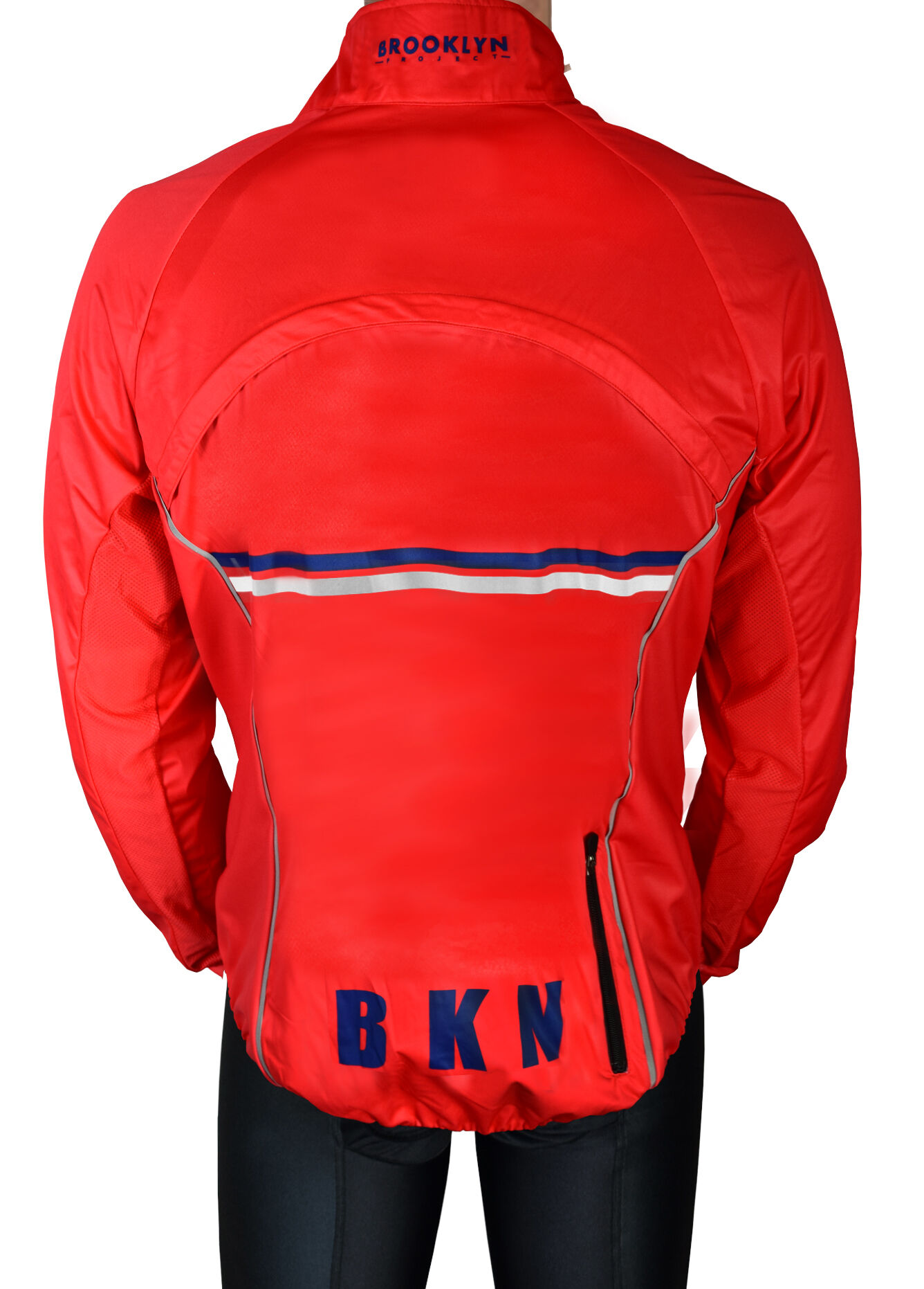Brookly Red Jacket Back