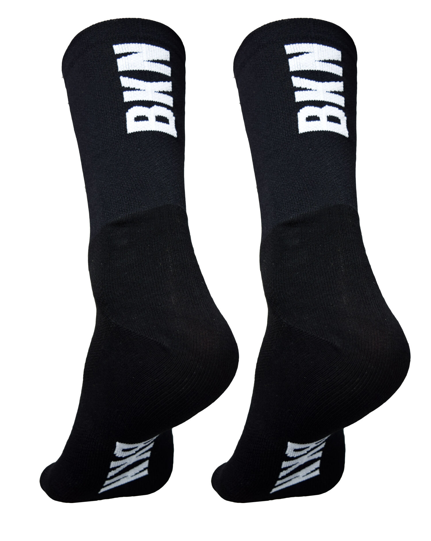 BKN Solid BLACK Socks