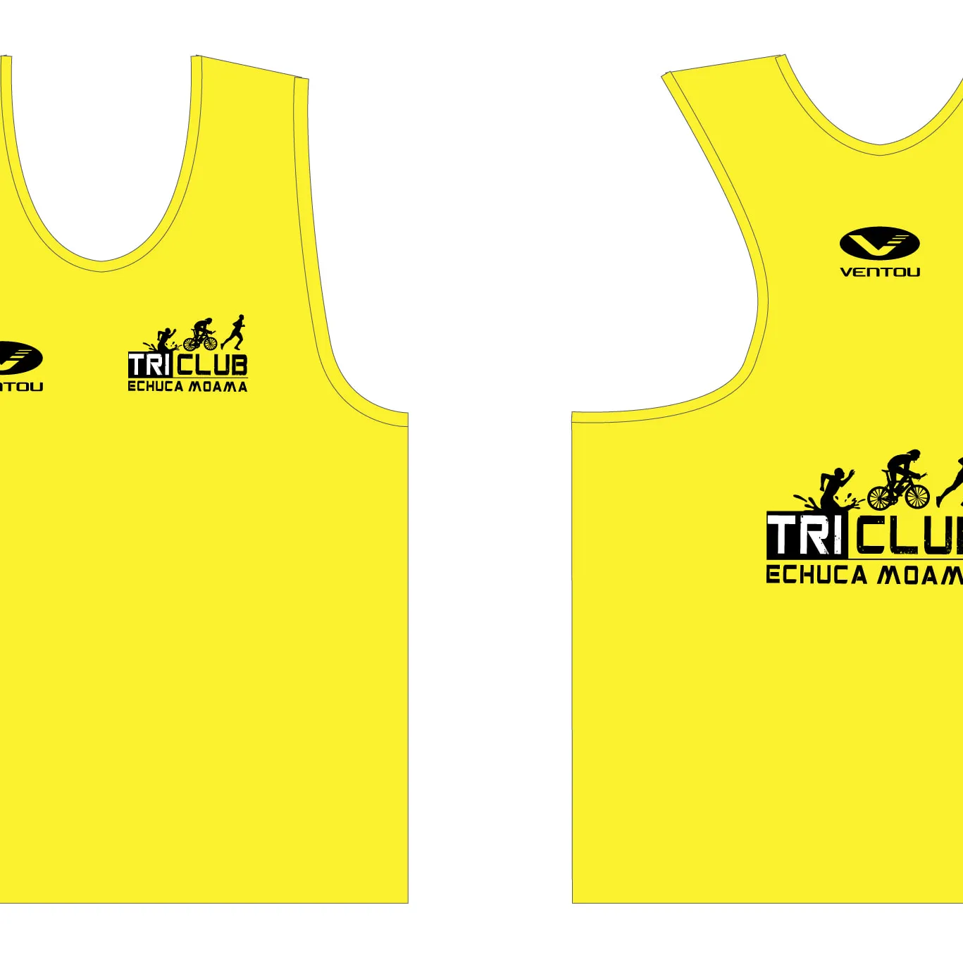 Custom surf life saving vest with personalised club branding
