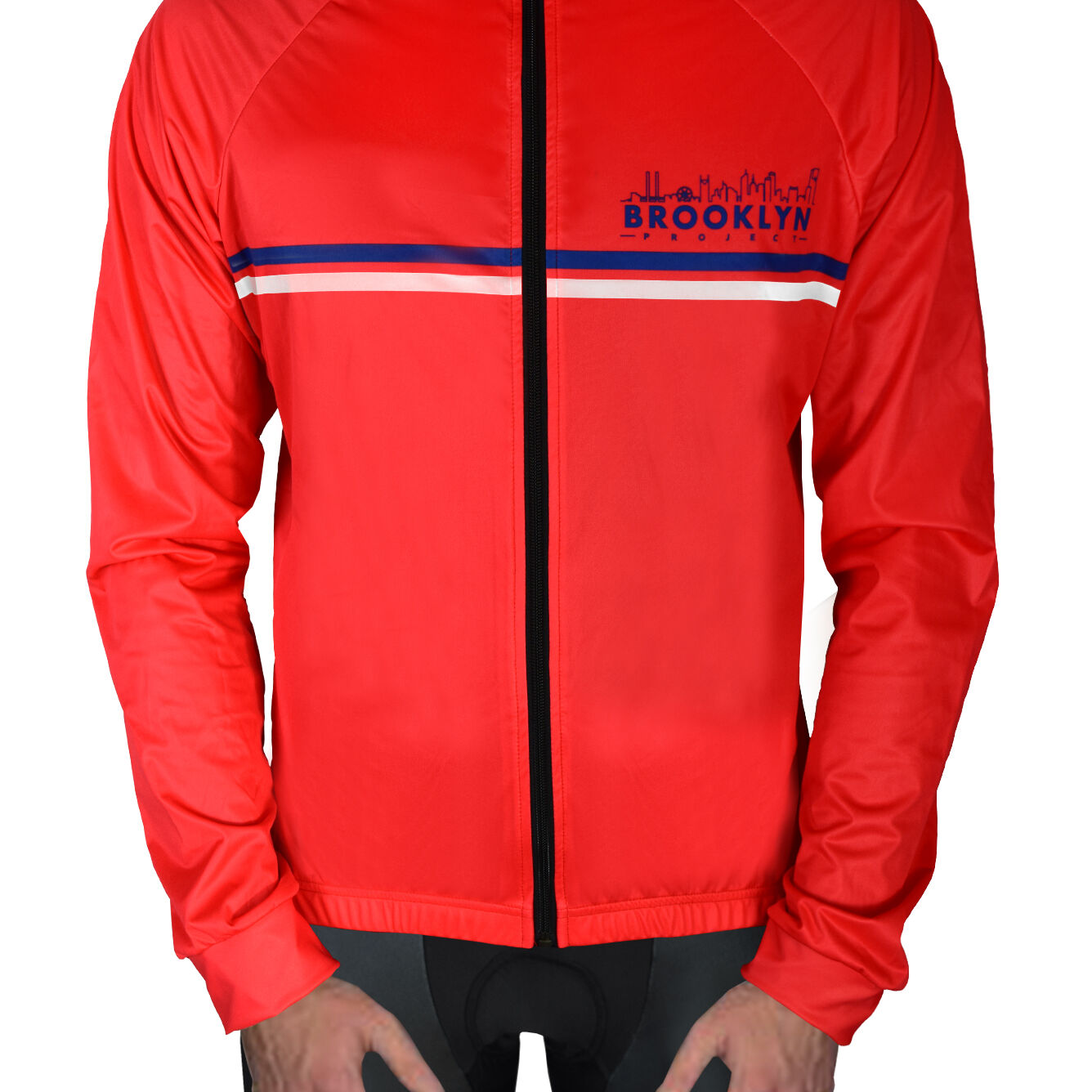 Brookly Red Jacket Front
