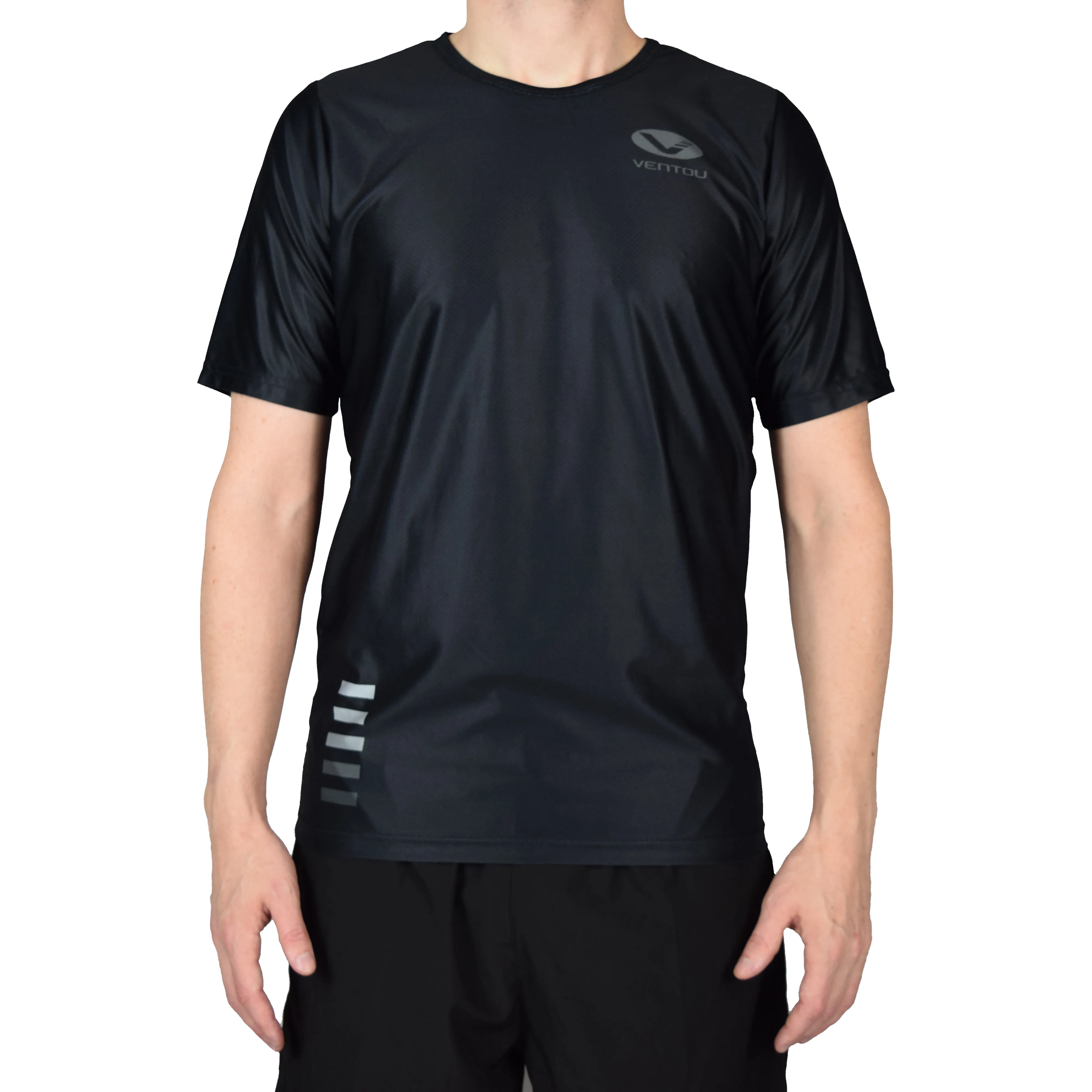 Black T-Shirt front 3