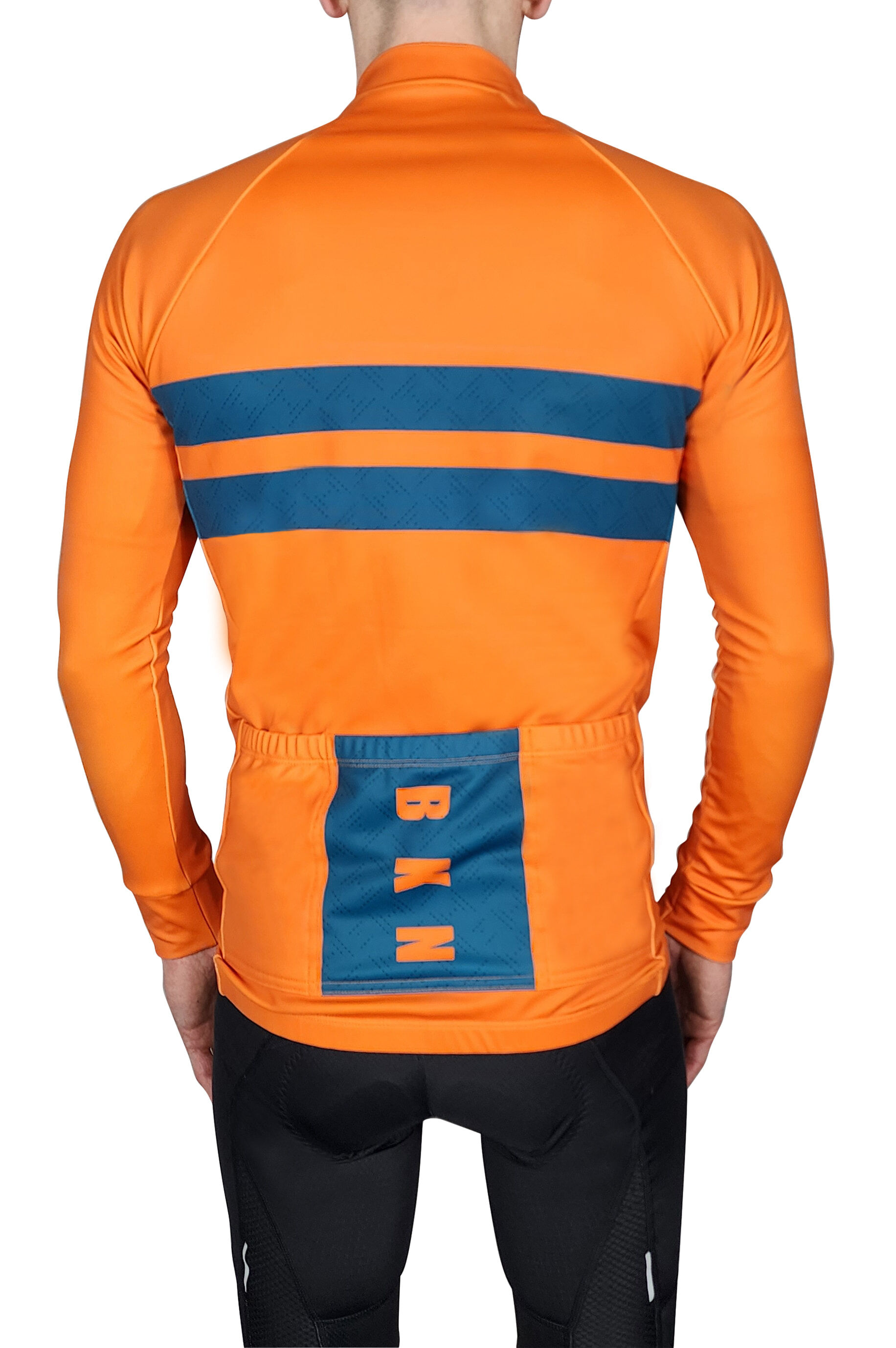 BKN Orange Thermal Jacket BACK