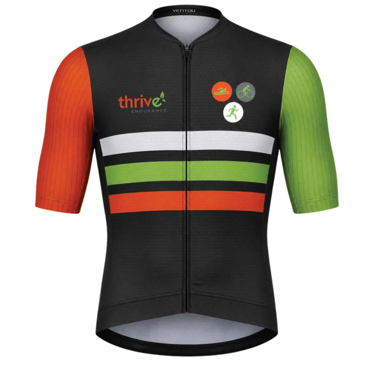 Custom Elite Aerodynamic Cycling Jersey - Elite Fit Breathable