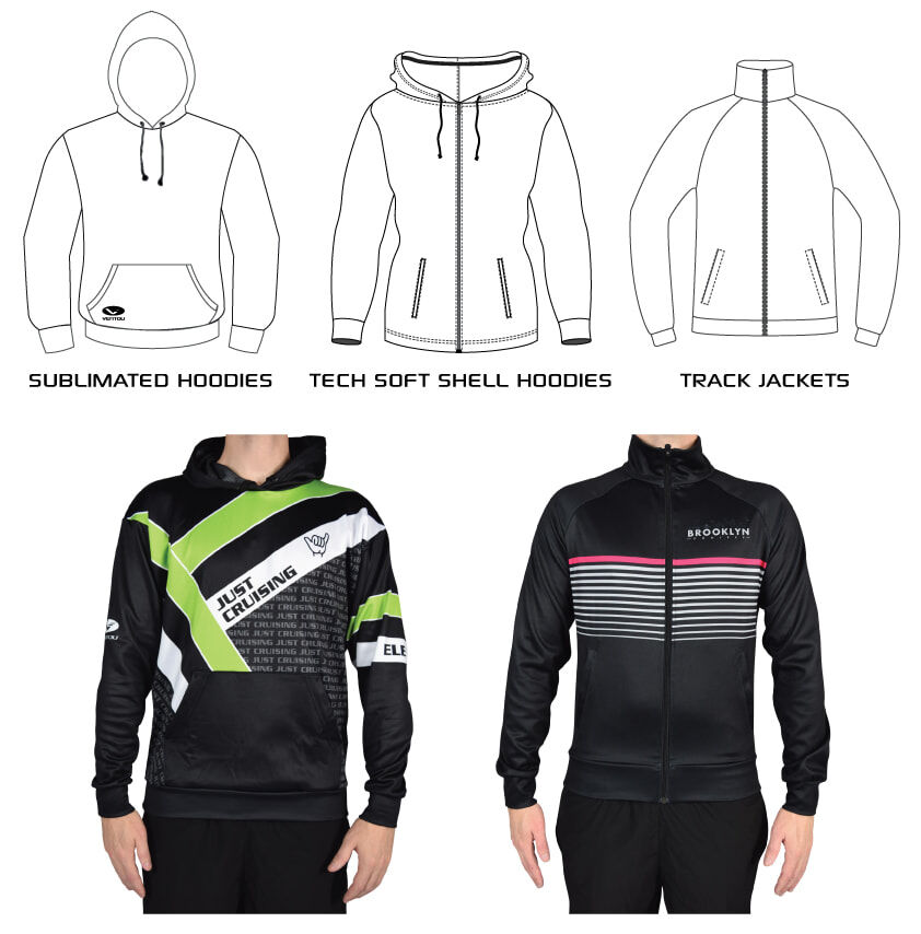 Ventou Custom Track Jackets