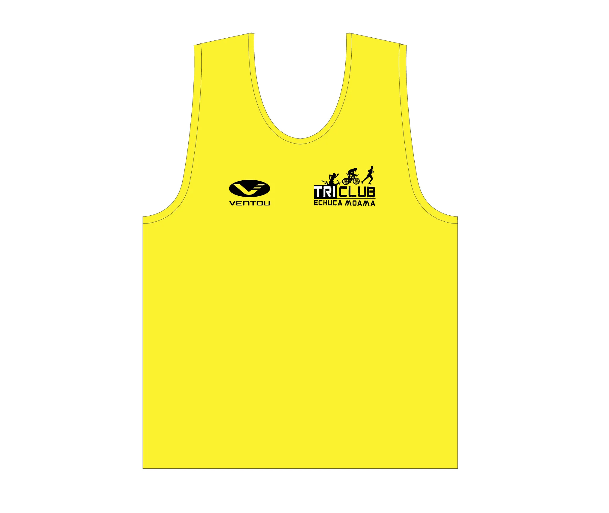 Custom surf life saving vest with personalised club branding
