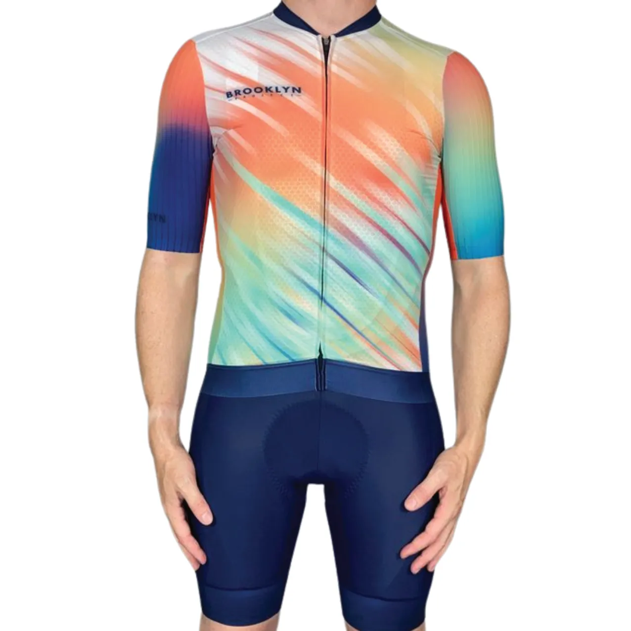 Custom Pro+ Aerodynamic Cycling Jersey - Pro Fit Breathable