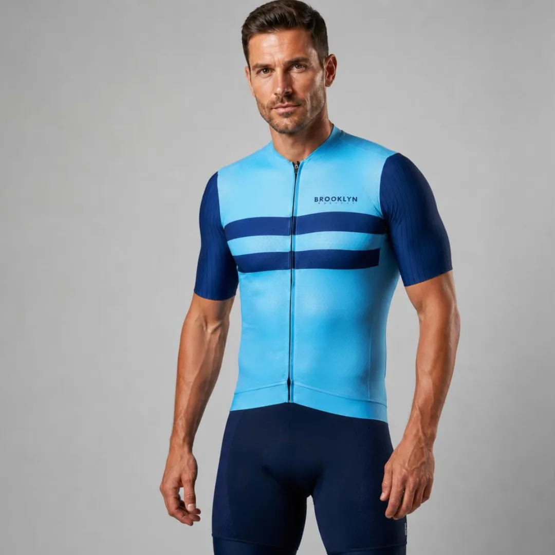 Custom Elite Aerodynamic Cycling Jersey - Elite Fit Breathable