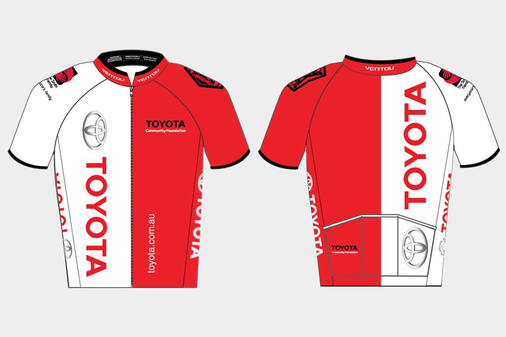 toyota cycling jersey