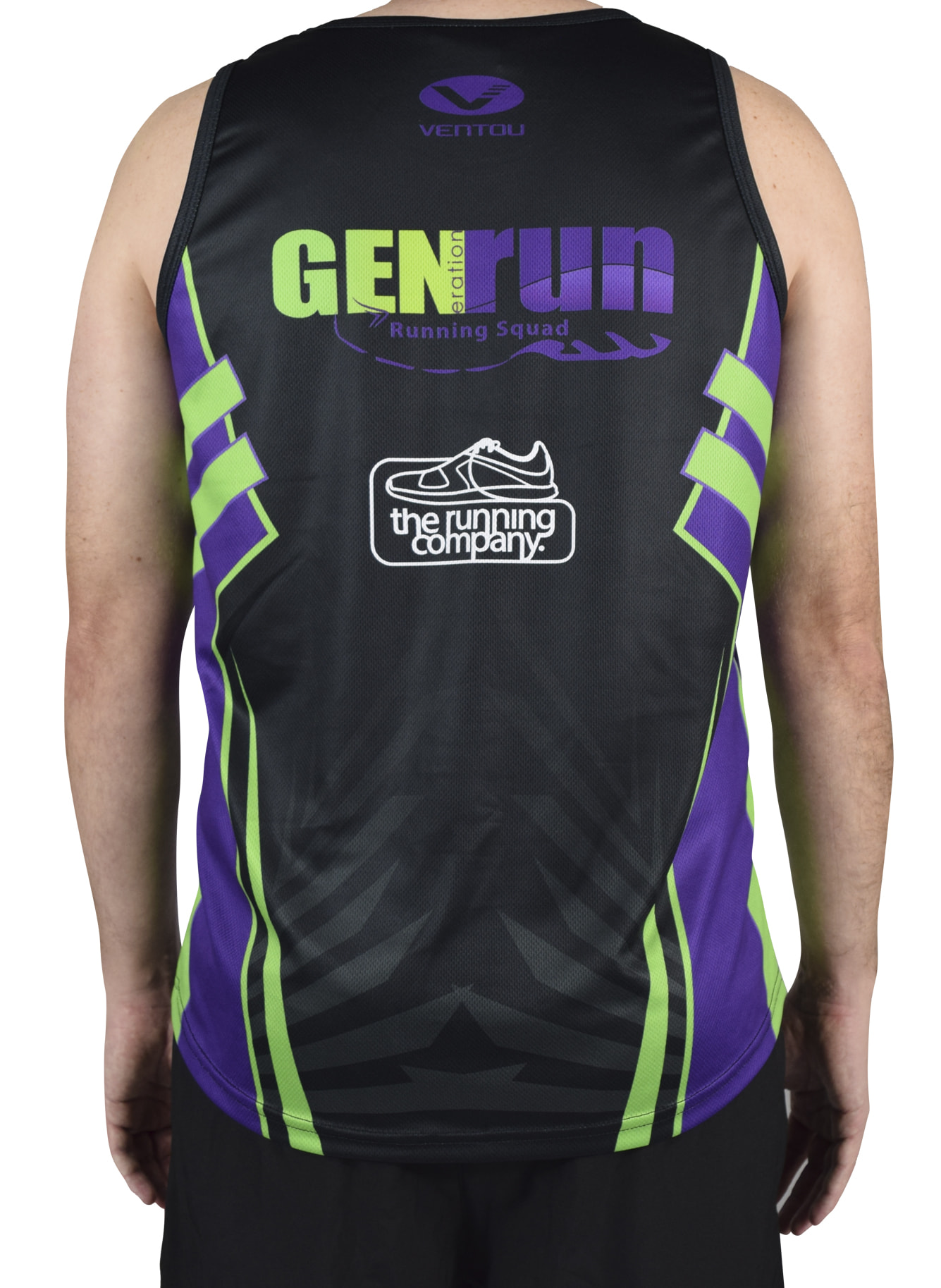 Custom Running Singlets | Full Back Performance Run Tops Australia
